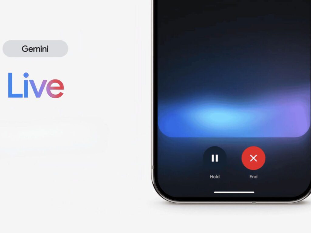 Gemini Live fica mais inteligente e poderá ver a tela e câmera do celular