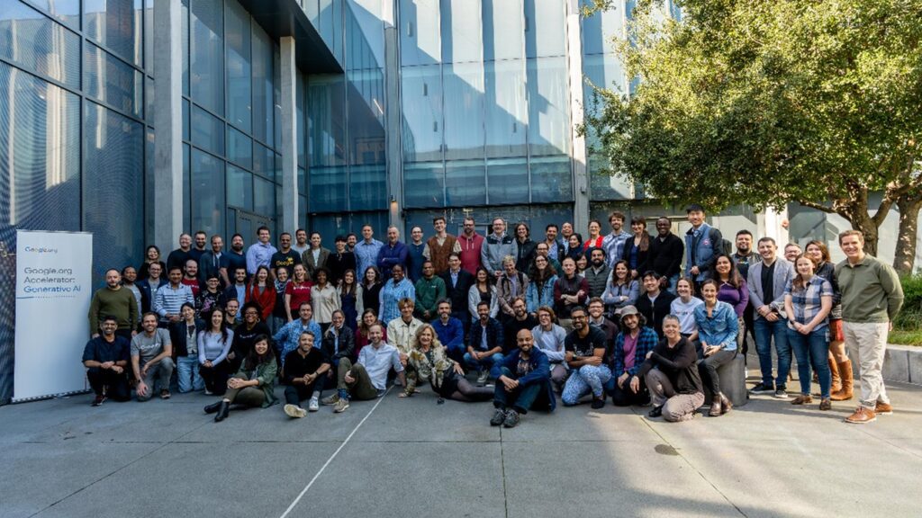 Inscrições abertas para o Google.org Accelerator: Generative AI