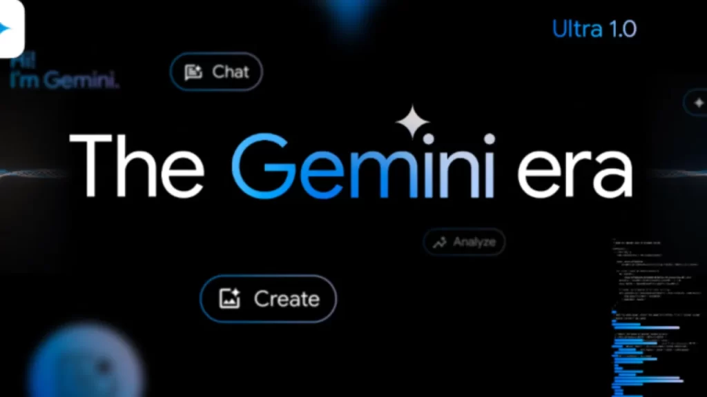 Google gemini - inteligência artificial