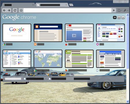 0101 09 Tema do Porsche Chrome
