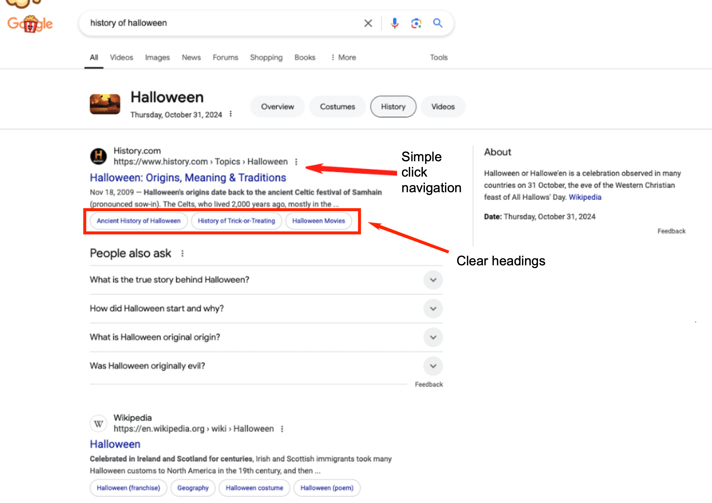 Página de classificação superior usada na resposta do chatgpt