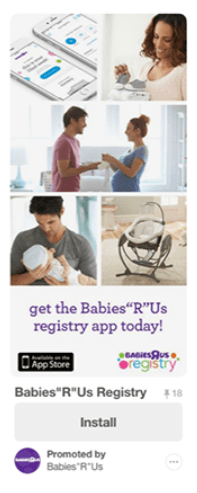 Pinterest PPC Exemplo 1