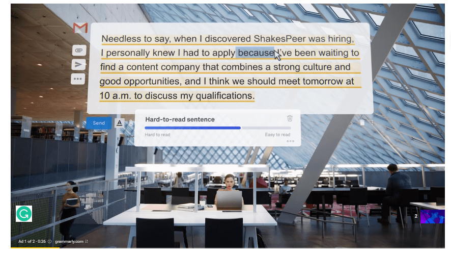 anúncio não suportável