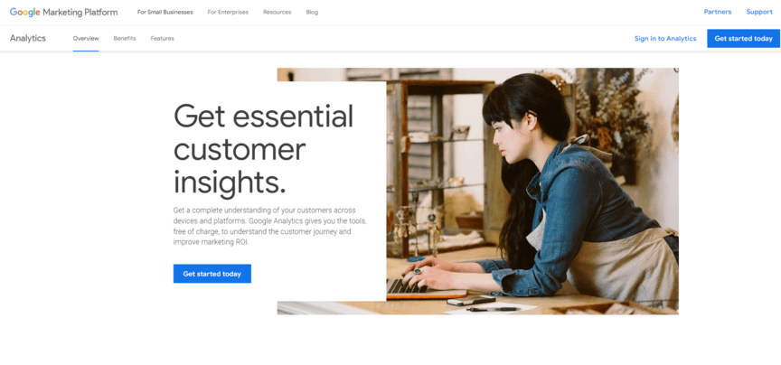 Ferramenta de atribuição Google Analytics