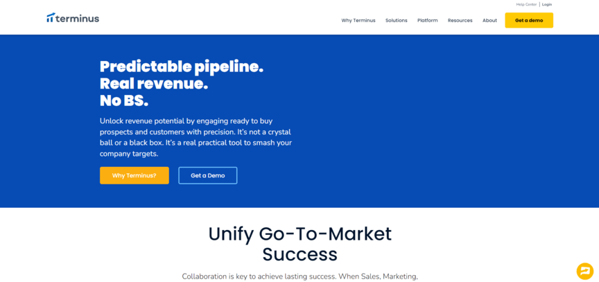 Terminus da ferramenta de atribuição