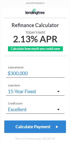 Exemplo de exibição de anúncios