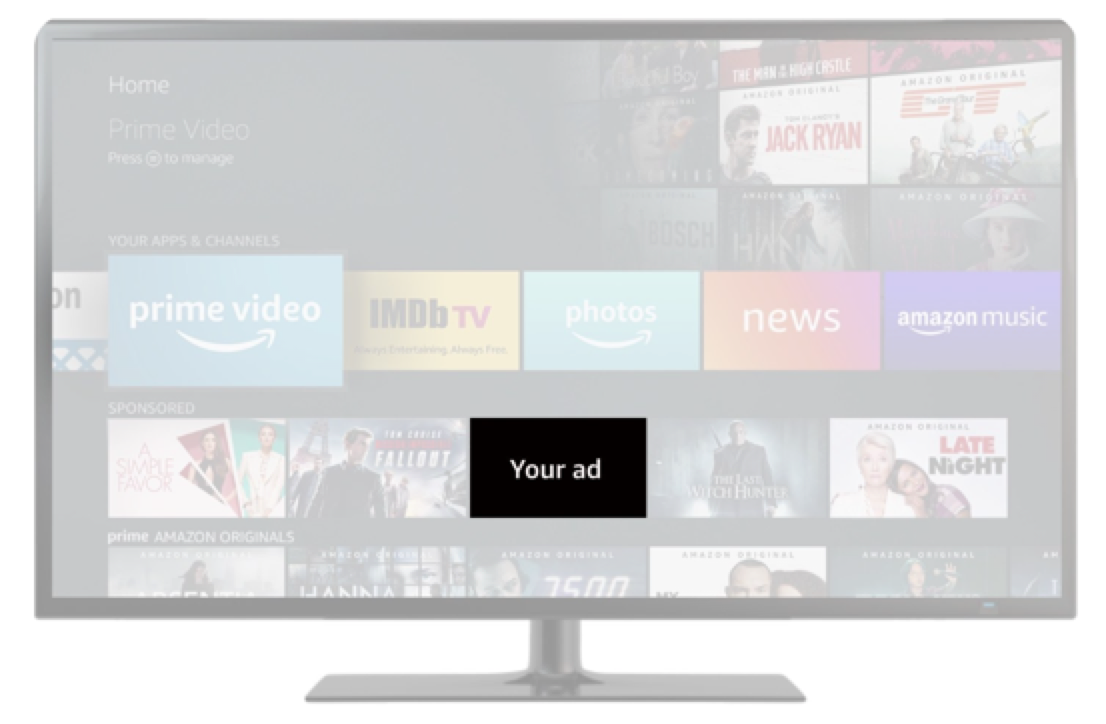 Amazon TV Streaming Anúncios