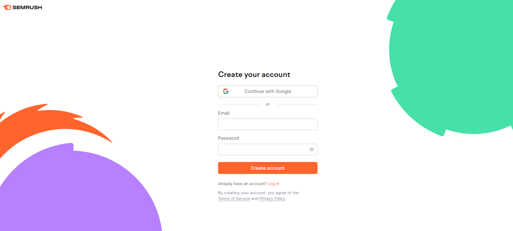 Exemplo de página de destino da geração de leads