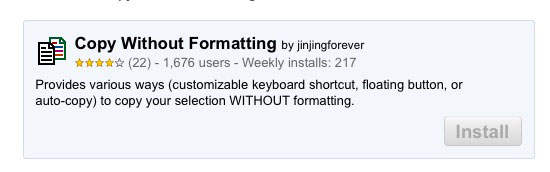 Copie sem formatação