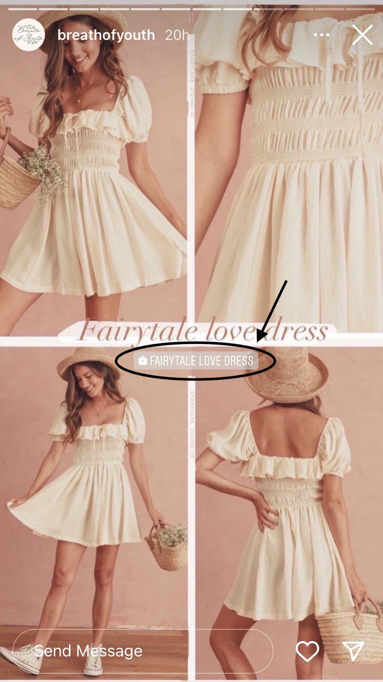 Breath of Youth Instagram Story com link