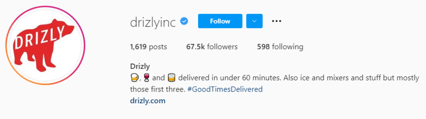 BIOS do Instagram de pequenas empresas de pequenas empresas