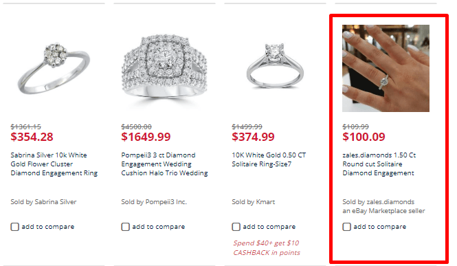 Vendedor do eBay Marketplace