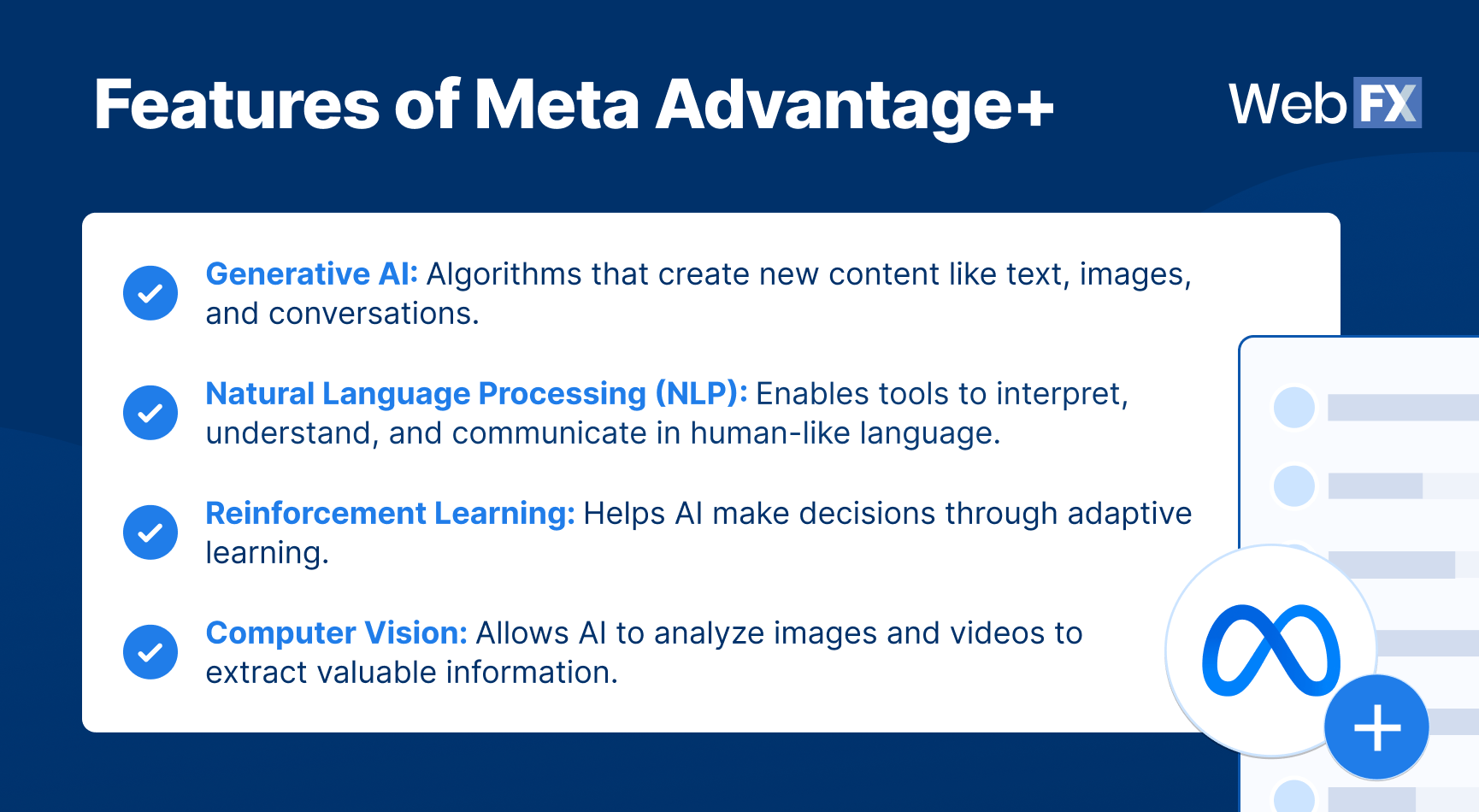 Recursos de meta ads ai