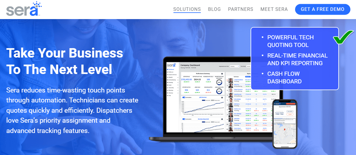Sistemas de soros CRM para encanadores