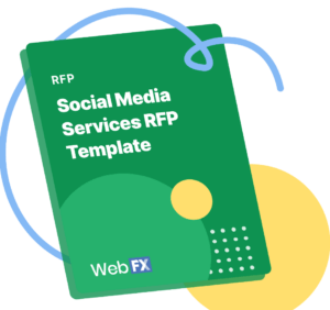 Modelo de RFP de mídia social