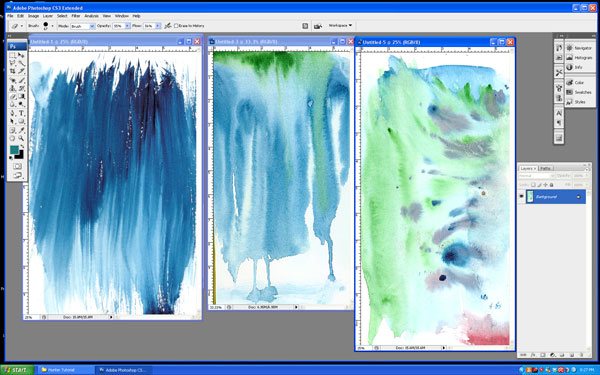 Etapa 16 Texturas digitalizadas