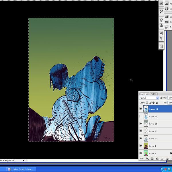 Etapa 18 textura da colheita