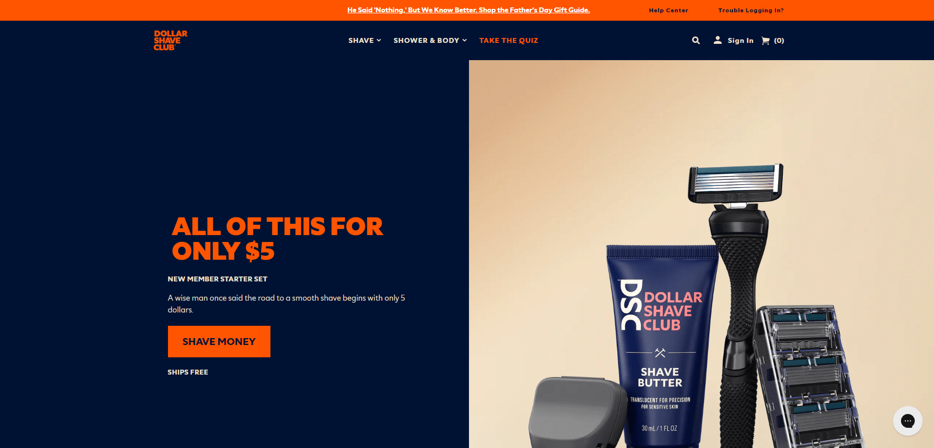 Marca do Dollarshave Challenger