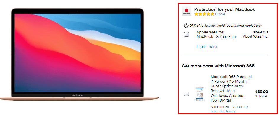 Melhor por produto de site Lisiting