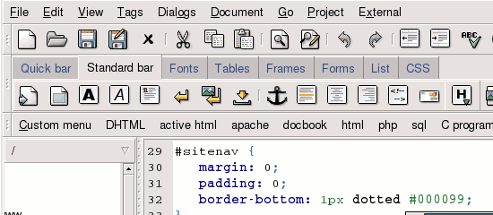 Editor de peixes -azul - tiro de tela.