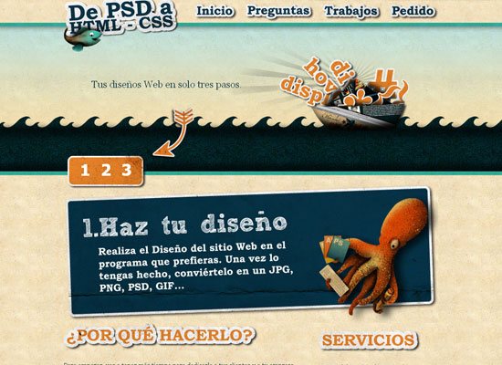 De PSD para HTML