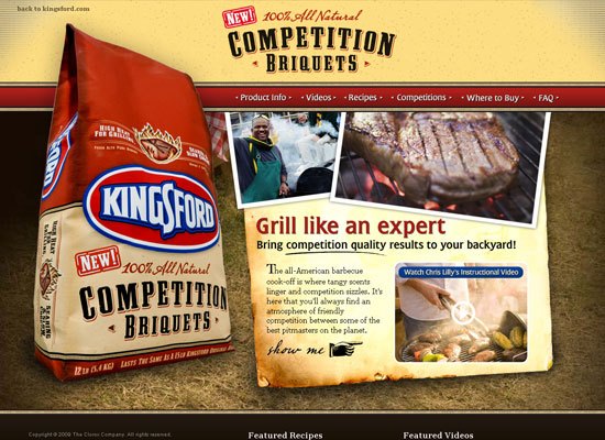 Kingsford® concurso Bliques