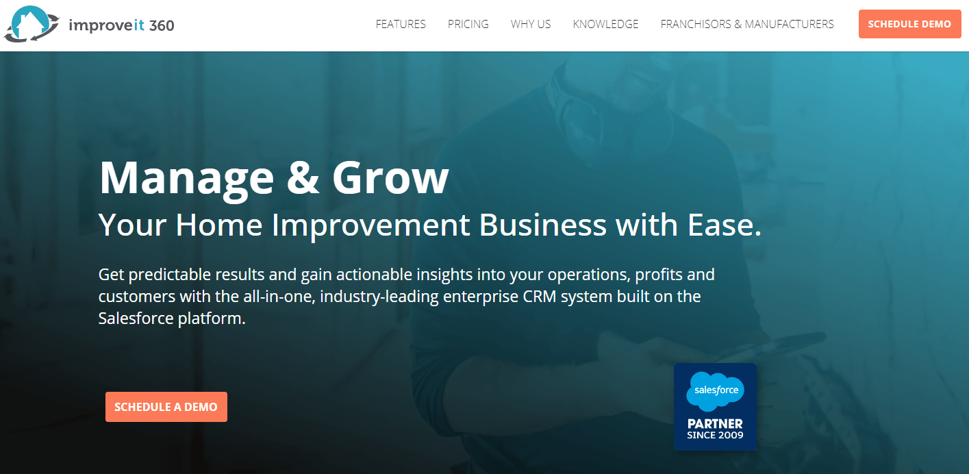Melhorar 360 CRM para serviços domésticos