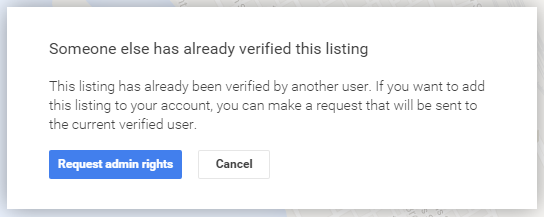 solicitar direitos de administrador