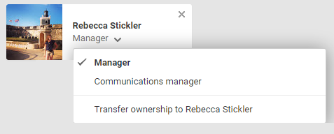 transferir propriedade