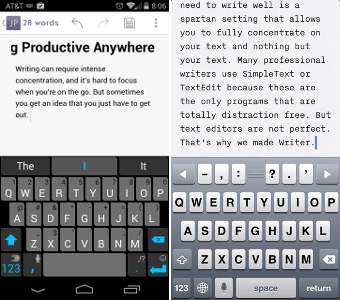 Escrevendo aplicativos