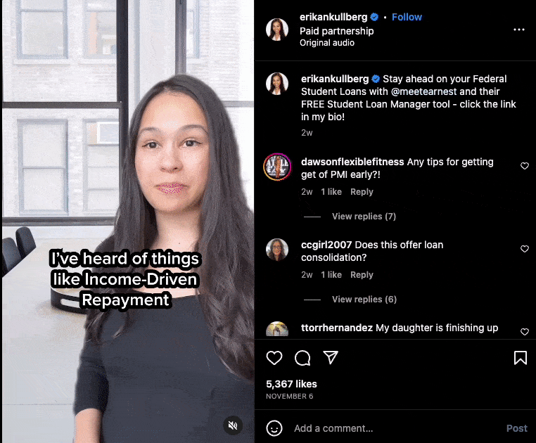 Influenciadores dando conselhos financeiros através do conteúdo divertido