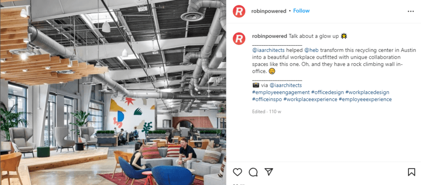 Exemplos de marketing baseados em conta Robin