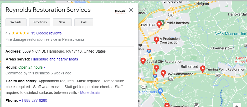 Google Business Perfil SEO para empresas de restauração