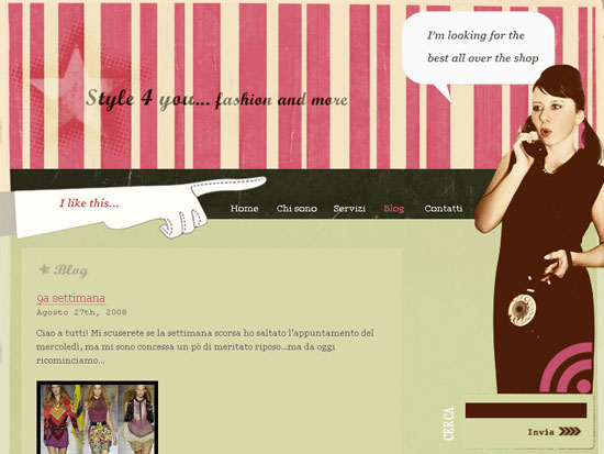 Estilo 4 você - tiro de tela.