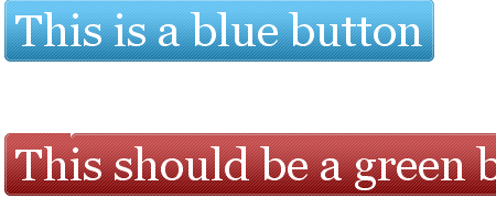 Botões CSS escaláveis ​​usando PNG e cores de fundo - cozinha de David