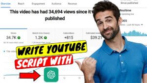 How To Write YouTube Script With ChatGPT: Discover the perfect blend of 70% human creativity and 30% AI assistance for amazing results!