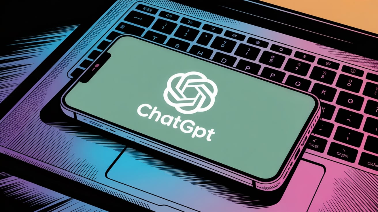 ChatGPT em smartphone