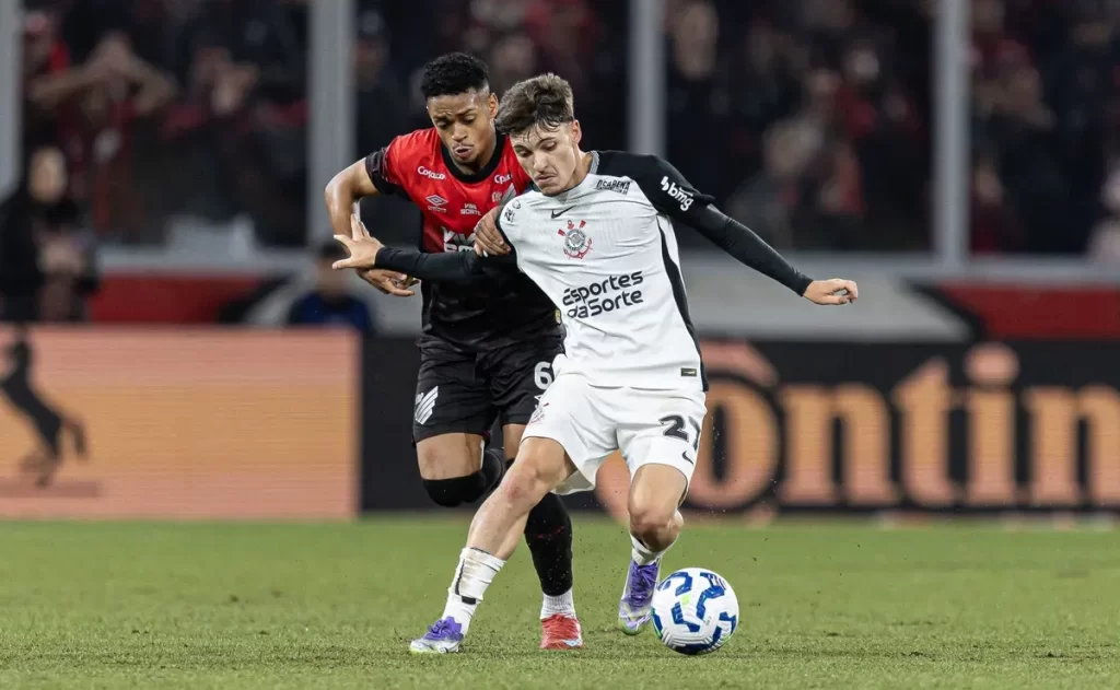 Confira o palpite da inteligência artificial para o confronto entre Corinthians e Athletico-PR