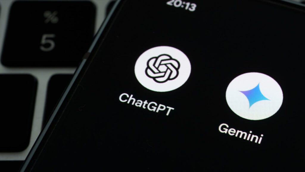 Gemini ultrapassou ChatGPT como app gratuita mais popular do iPhone