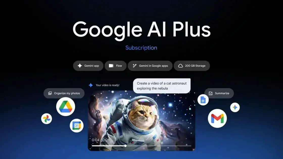 Google expande o plano Gemini Plus para mais 40 países em busca de acessibilidade