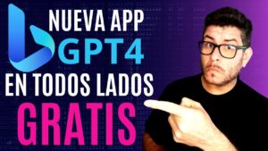 Descubra a nueva app Bing Chat GPT 4 que está revolucionando la comunicación en todos los dispositivos, ¡y lo mejor de todo es que es gratis!