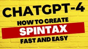 Discover the Key to Easily Deciphering Complex Nested Spintax with ChatGPT! Unlock the Secret to Readable Nested Spintax Using ChatGPT!