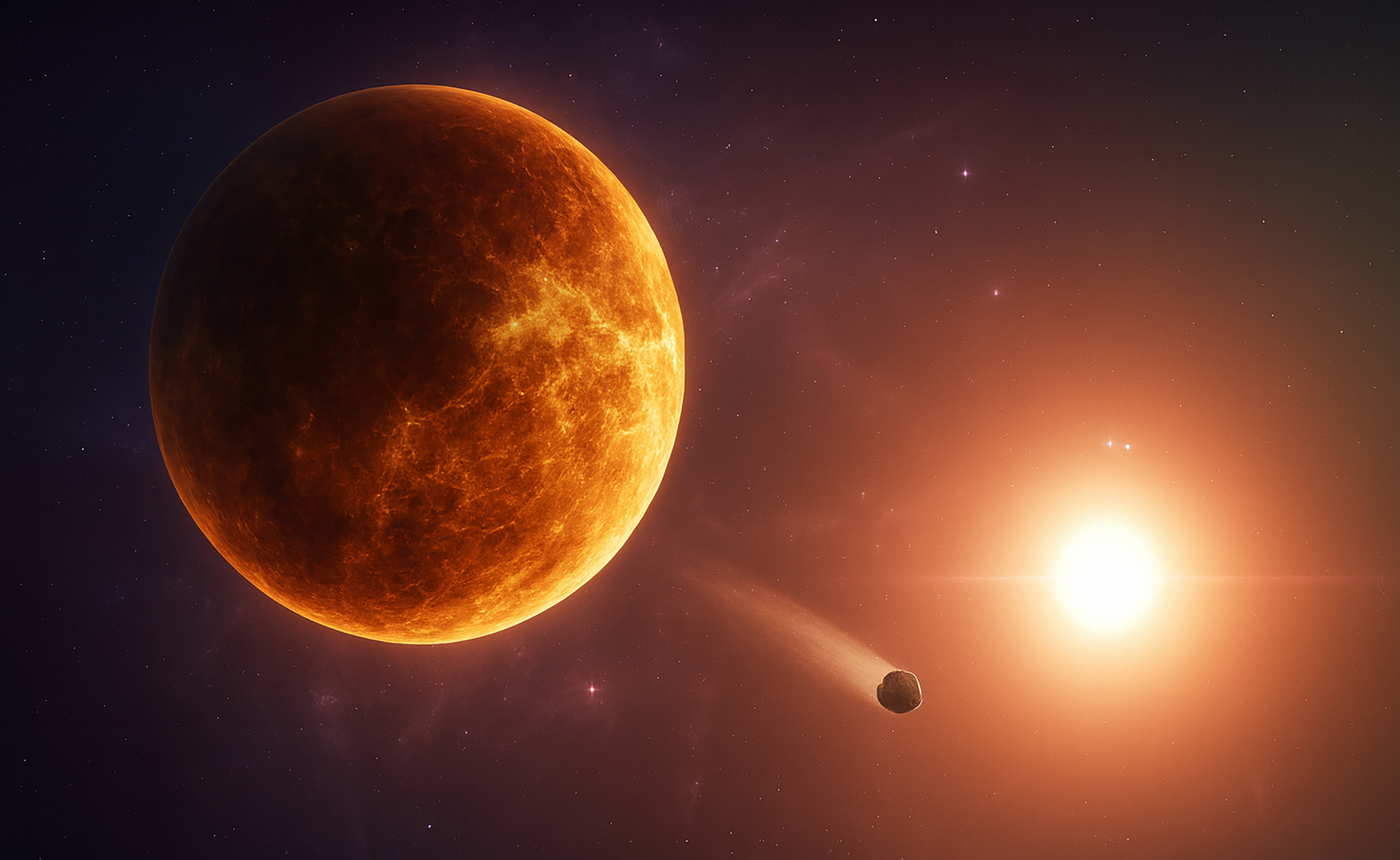 Asteroide recém-descoberto dá volta no Sol em 128 dias