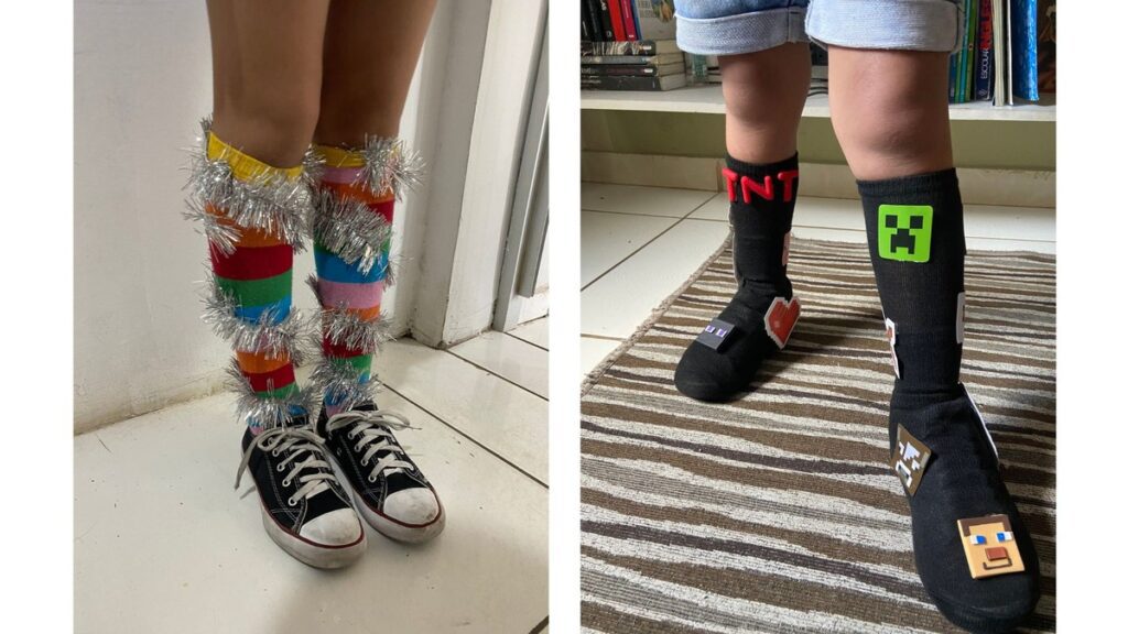 Como fazer uma meia maluca? Use o Gemini para ser mais criativo