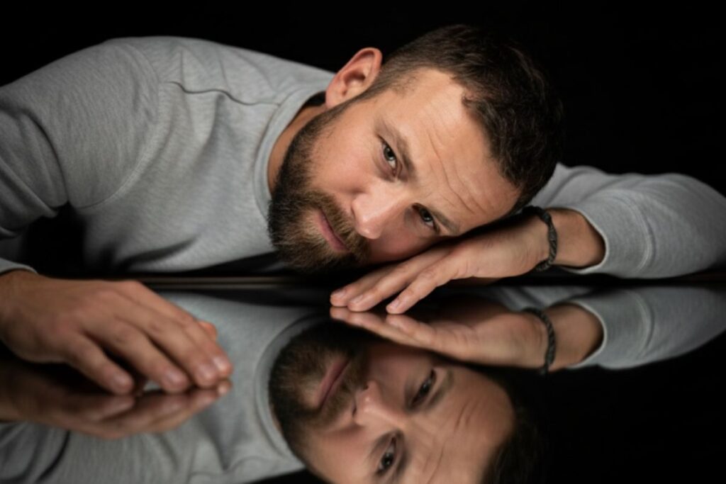 Foto espelhada feita com o Gemini