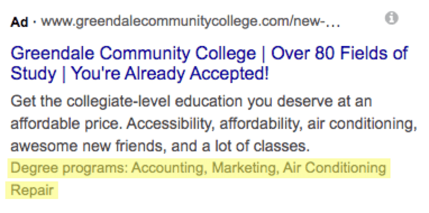 exemplo de programas de graduação com snippets estruturados