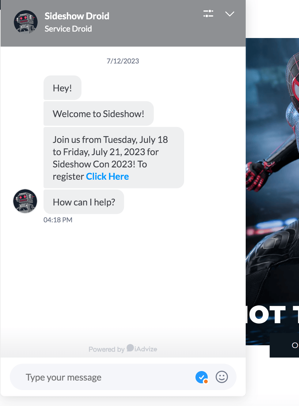 Chatbot usando IA para fazer perguntas