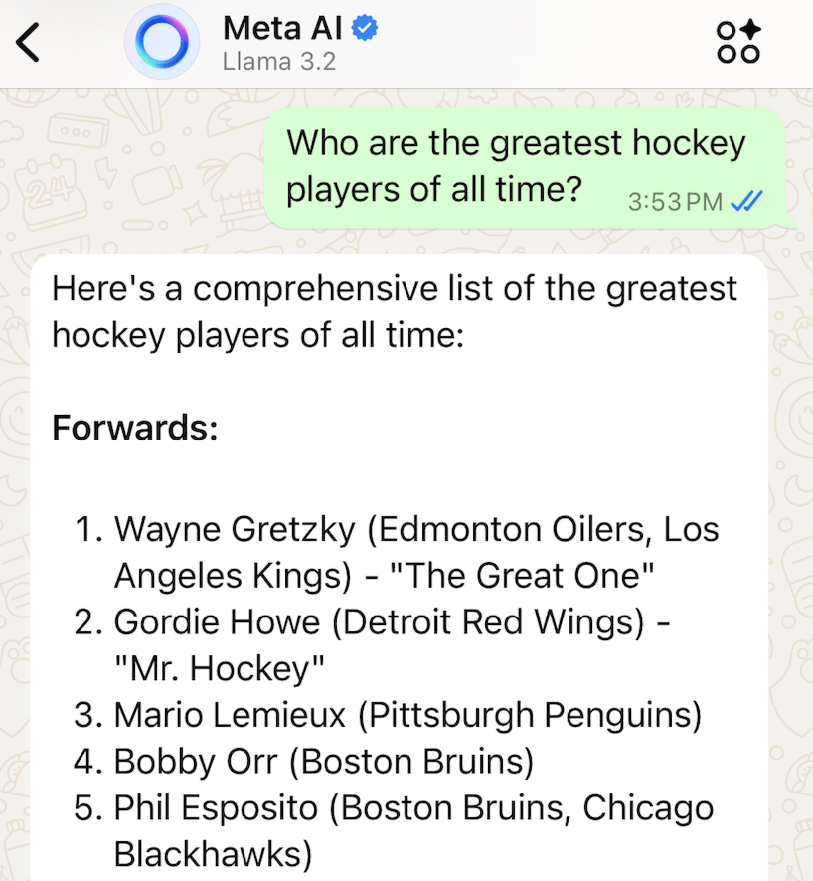 assistente de bate-papo meta ai no Whatsapp