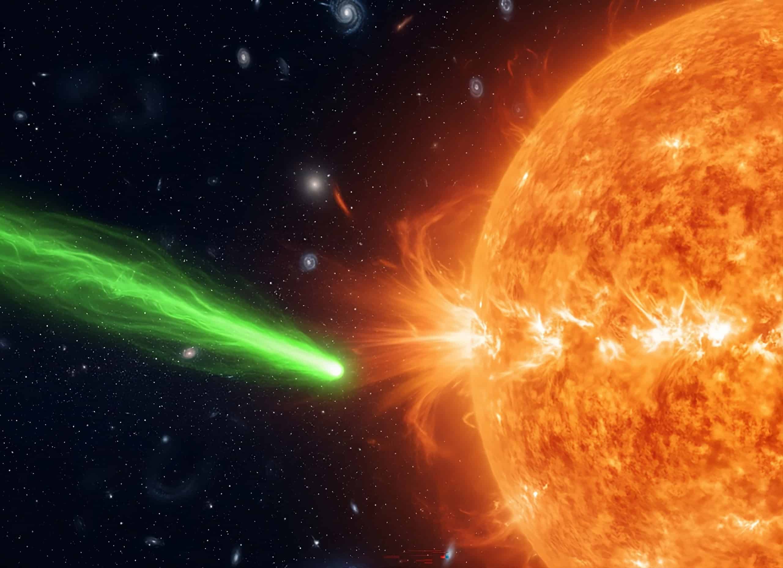 Cometa 3I/ATLAS visível no céu e chuva de meteoros