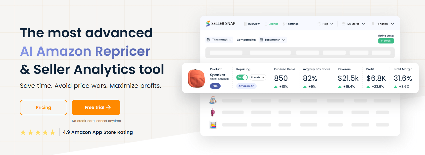 vendedor instantâneo